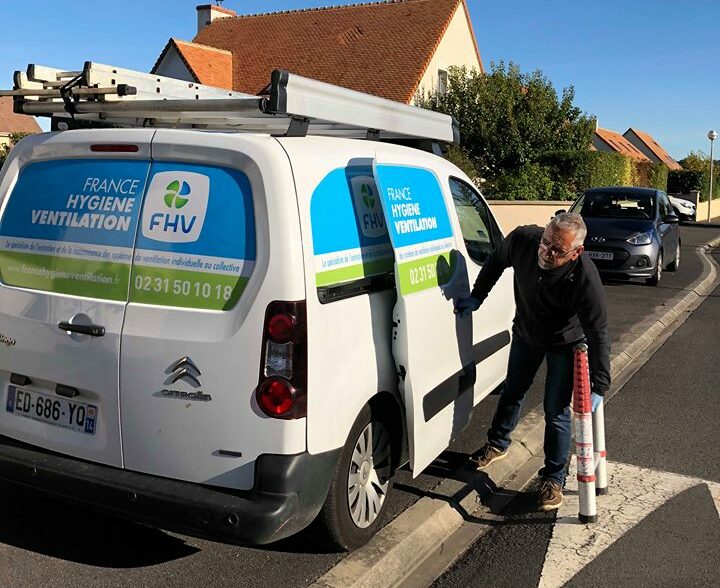 Une intervention sur le nettoyage de VMC chez un particulier