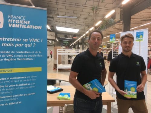 L’agence FHV de Mayenne sensibilise les particuliers à nettoyer leur VMC