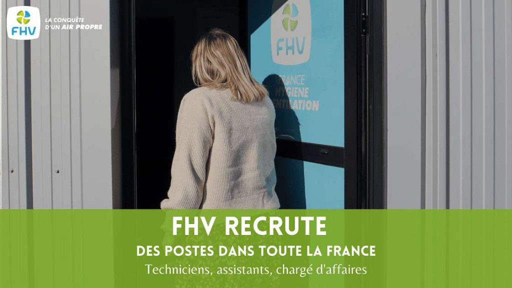 Les emplois – FHV recrute partout en France