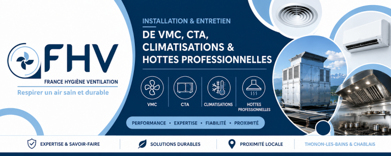 Photo principale de L’entretien de ventilation à Thonon-les-Bains (74)